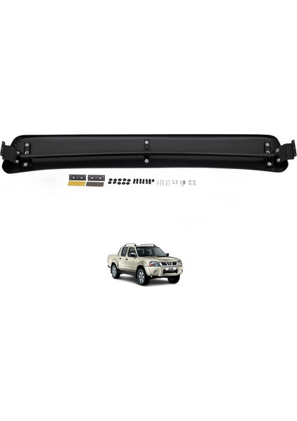 Nissan Skystar Ön Cam Güneşliği Siperlik Vizör Şapka Terek (Abs) Parlak Siyah 2001-2012