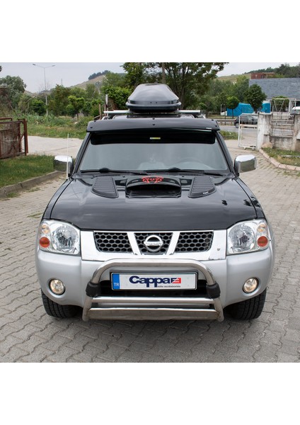 Nissan Skystar Ön Cam Güneşliği Siperlik Vizör Şapka Terek (Abs) Parlak Siyah 2001-2012