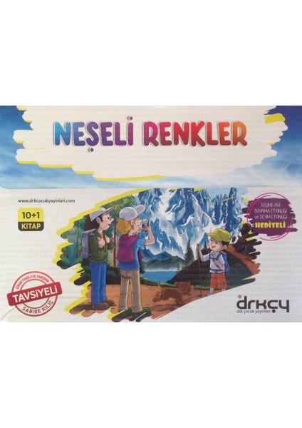 Neşeli Renkler (10 Kitap + Değerlendirme Testi) 1- 2.sınıflar Için