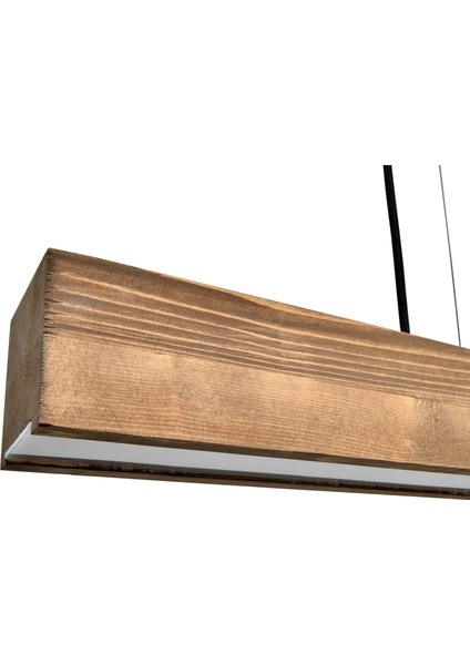 LED Aydınlatma Doğal Ahşap El Yapımı