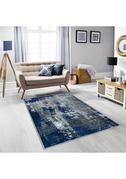 Dekoratif Özel Tasarım Modern Yıkanabilir İnce Kaymaz Taban Halı