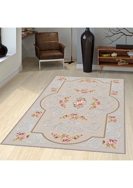 Dekoratif Özel Tasarım Modern Yıkanabilir İnce Kaymaz Taban Halı