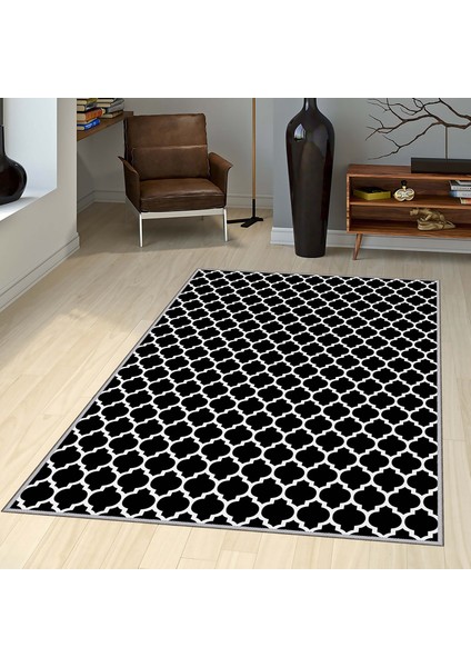 Dekoratif Özel Tasarım Modern Yıkanabilir İnce Kaymaz Taban Halı