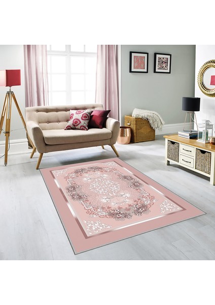 Dekoratif Özel Tasarım Modern Yıkanabilir İnce Kaymaz Taban Halı
