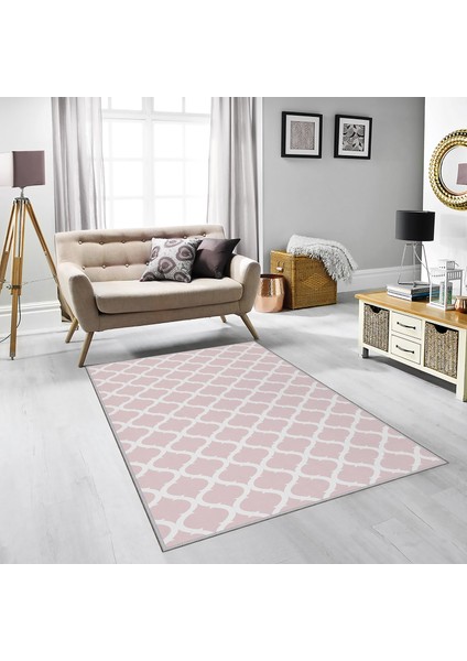 Dekoratif Özel Tasarım Modern Yıkanabilir İnce Kaymaz Taban Halı