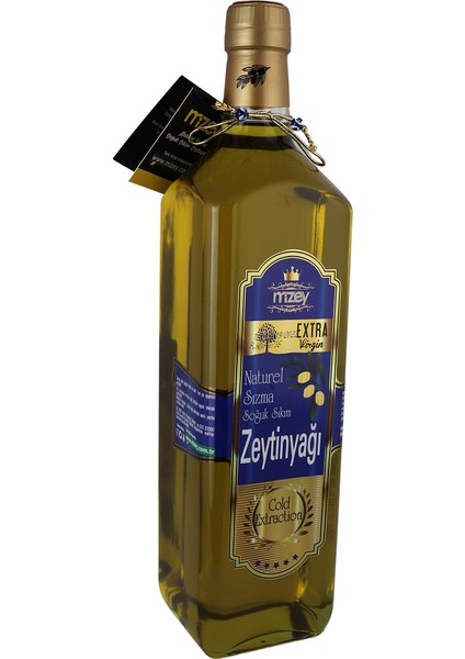 Mizey Sızma Zeytinyağı Soğuk Sıkım 1 Lt