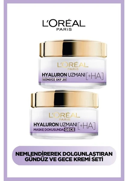 L'Oréal Paris Loreal Paris Hyaluron Expert Gündüz + Gece Kremi Hyaluron Set