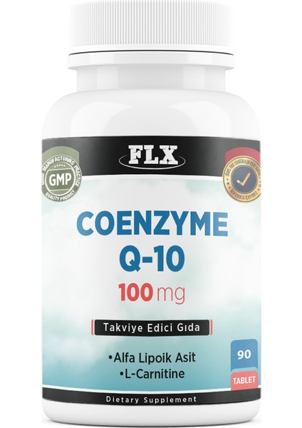 Coenzyme Q-10 L-Carnitine Alpha Lipoic Acid 90 Tablet