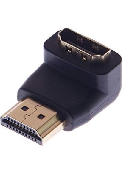 RC-627 Dirsek 90 Derece HDMI Çevirici Adaptör