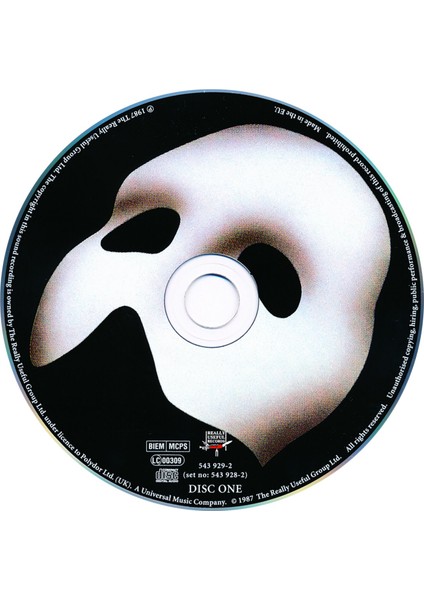 Andrew Lloyd Webber - The Phantom Of The Opera/ CD