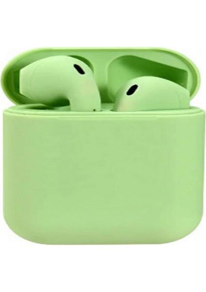 Tws I12 Dokunmatik Bluetooth Kulaklık Yeşil