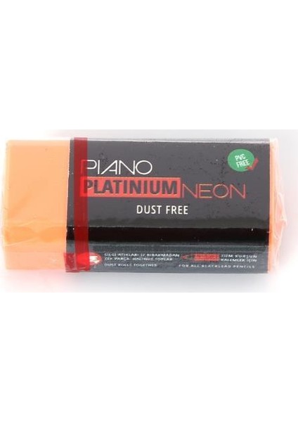 Platinium Pastel Silgi Turuncu