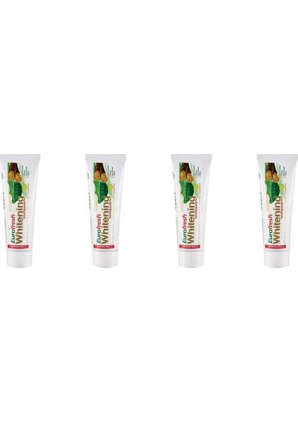 Diş Macunu Eurofresh Misvaklı 112 gr 4 Adet