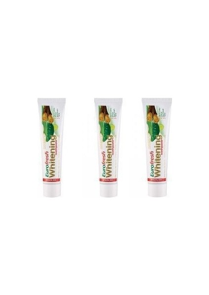 Misvak Özlü Diş Macunu 3'lü Set 50 gr