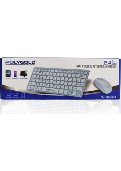 PG-8030 Klavye Mouse Set