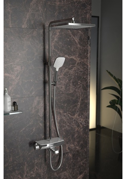 Mira Mix 3 Yönlü Duş Kolonu-Siyah fiyatları