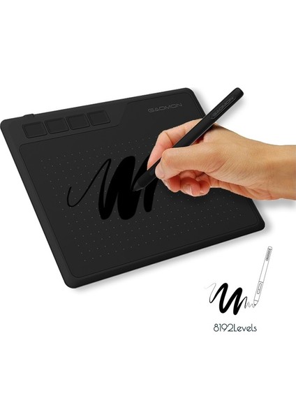 S620 6.5x4 Grafik Tablet