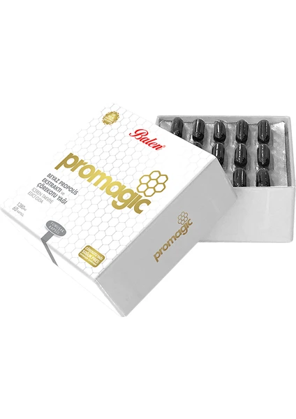 Promagic Beyaz Propolis Eks. ve Çörekotu Yağı Kapsül X3ADET