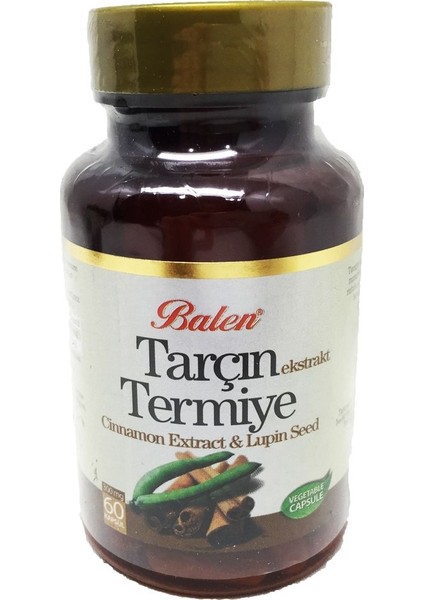 Tarçın ve Termiye Kapsül 375 Mg x 60