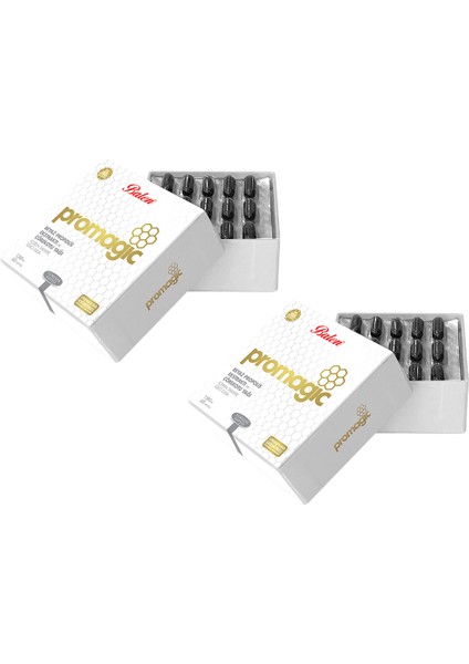 Promagic Beyaz Propolis Eks. ve Çörekotu Yağı Kapsül - 2 Ad