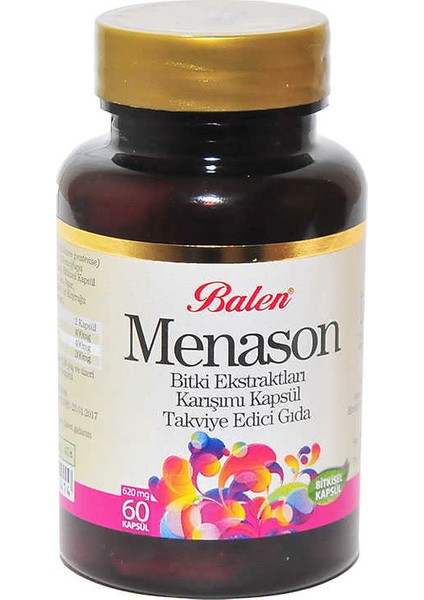 Menason 60 Kapsül Özel Karışım Bayanlar Için
