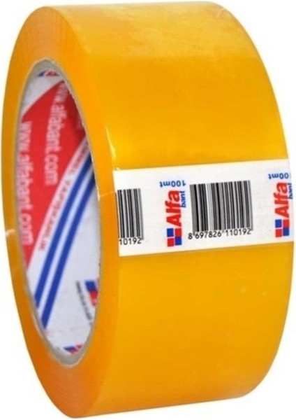 Koli Bandı 100 Metre x 45 mm Şeffaf 6 Adet