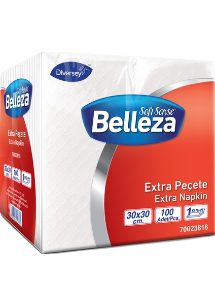 Extra Peçete 30 x 30CM 100 Yaprak 24 Paket 70023818