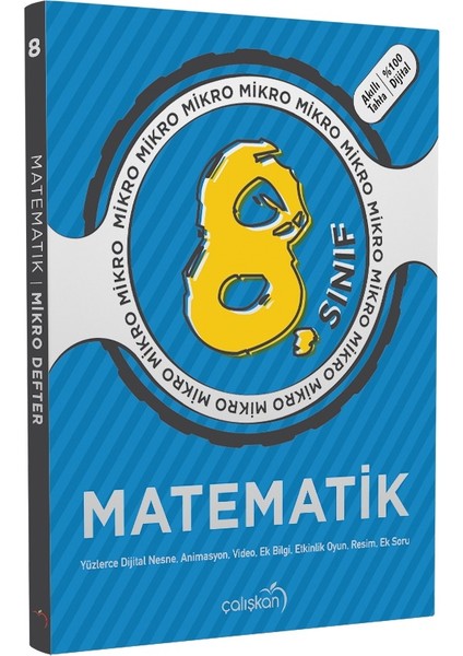 Çalışkan Yayınları Mikro Defter Matematik 8.Sınıf