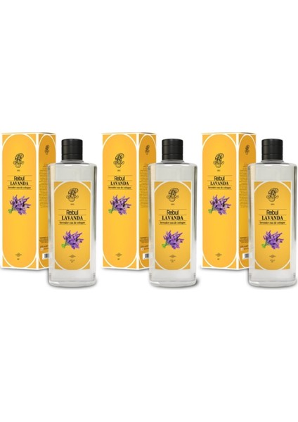 Lavanda Kolonya 270 ml ( Cam Şişe ) x 3 Adet