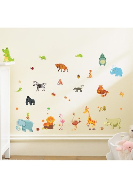 Kt Decoration Sevimli Hayvanlar Duvar Dekorasyonu