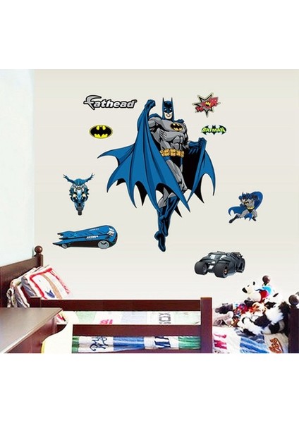 Kt Decoration Batman Xl Boyut Pvc Duvar Sticker