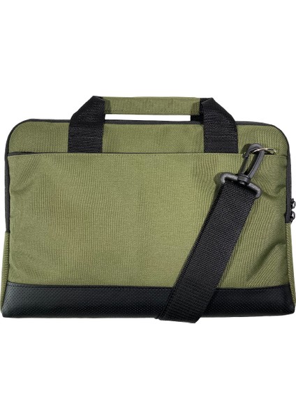 15.6'' Taban Korumalı. Omuz Askılı Notebook Laptop Macbook Çantası - Haki fırsatları