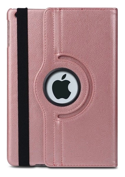 Apple İpad 6 Nesil 9.7 2018 Kılıf 360 Dönebilen Standlı Case A1893 A1954 Rose Gold