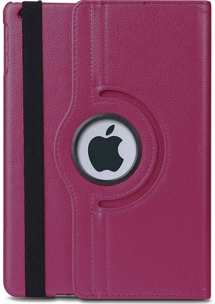 Apple İpad Mini 4 Kılıf 360 Dönebilen Standlı Case A1538 A1550 Mor