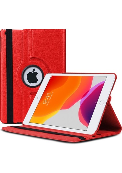 Apple İpad Mini 5 Kılıf 360 Dönebilen Standlı Case A2133 A2124 A2125 A2126 Kırmızı fiyatları