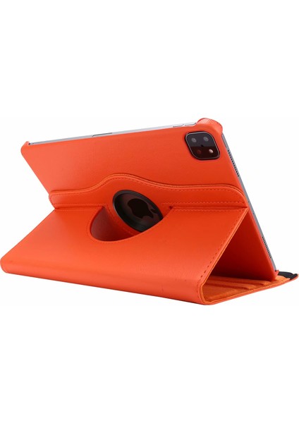 Apple iPad Pro 12.9 4. Nesil 2020 Kılıf 360 Dönebilen Standlı Case a2229 A2069 A2232 A2233