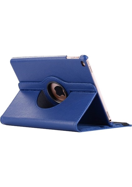 Apple iPad 8.Nesil 10.2" Kılıf 360 Dönebilen Standlı Case A2270 A2428 A2429 A2430 Lacivert