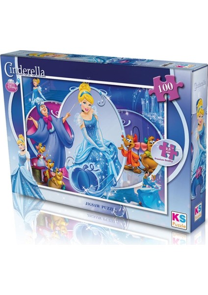 Cinderella 100 Parça Puzzle