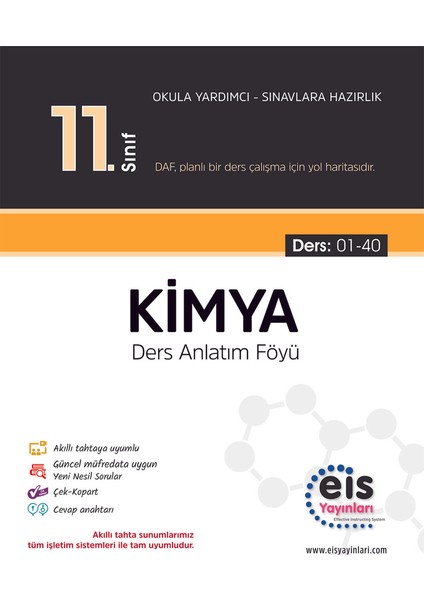 Eis Yayınları 11.Sınıf Kimya 2020