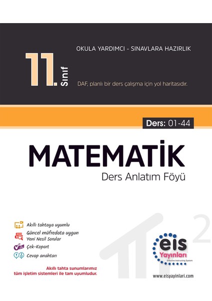 Eis Yayınları 11.Sınıf Matematik 2020