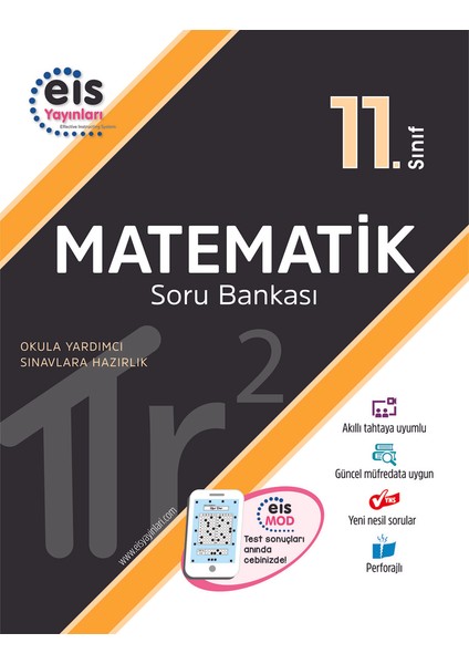 Eis Yayınları 11.Sınıf Matematik Soru Bankası 2020