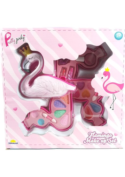 Sunman Pretty Pinky Flamingo Makyaj Güzellik Seti