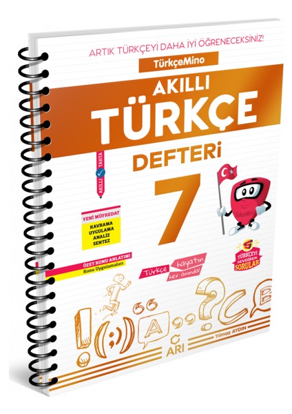 Arı Yayıncılık 7.Sınıf  Türkçe Defteri