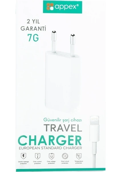 7g Lightning iPhone Uyumlu Şarj Cihazı