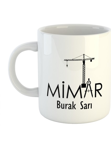 Kişiye Özel Isimli Kupa - Meslek Mimar