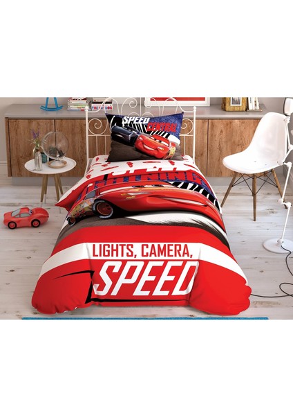 Lisanslı Disney Cars Spectator Tek Kişilik Nevresim Takımı