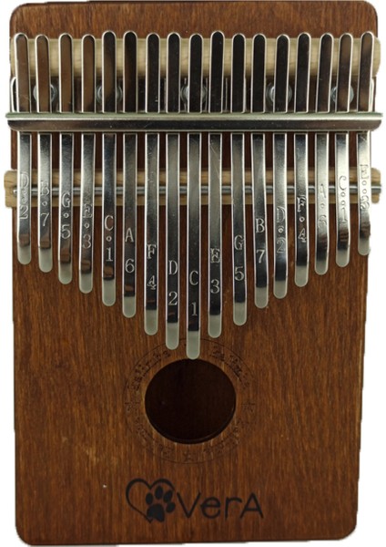 Kalimba + Türkçe Eğitim Videosu ve 200 Şarkı Notası - Kahverengi fiyatları