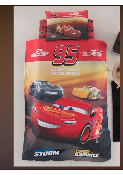 Disney Cars Mc Queen Tek Kişilik Pike Takımı