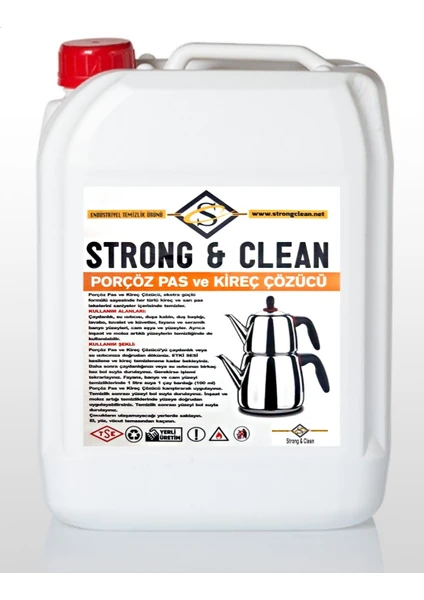 Strong & Clean Porçöz Kireç Çözücü 5 kg