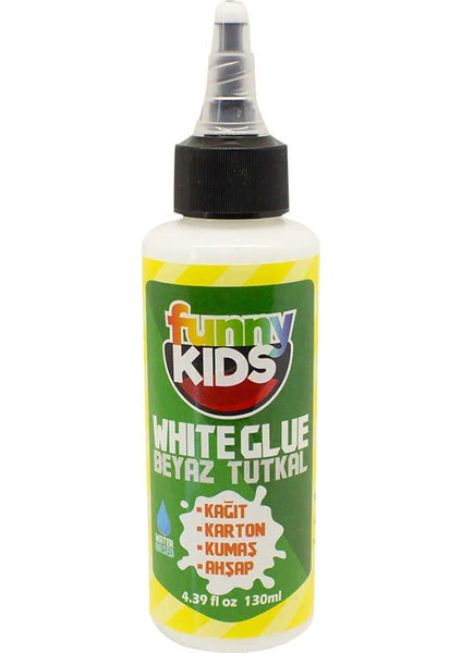 Funny Kids Beyaz Turkal 130 ml